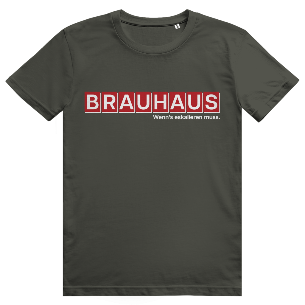 Brauhaus - Lustiges Bier Meme - Premium Bio Unisex T-Shirt