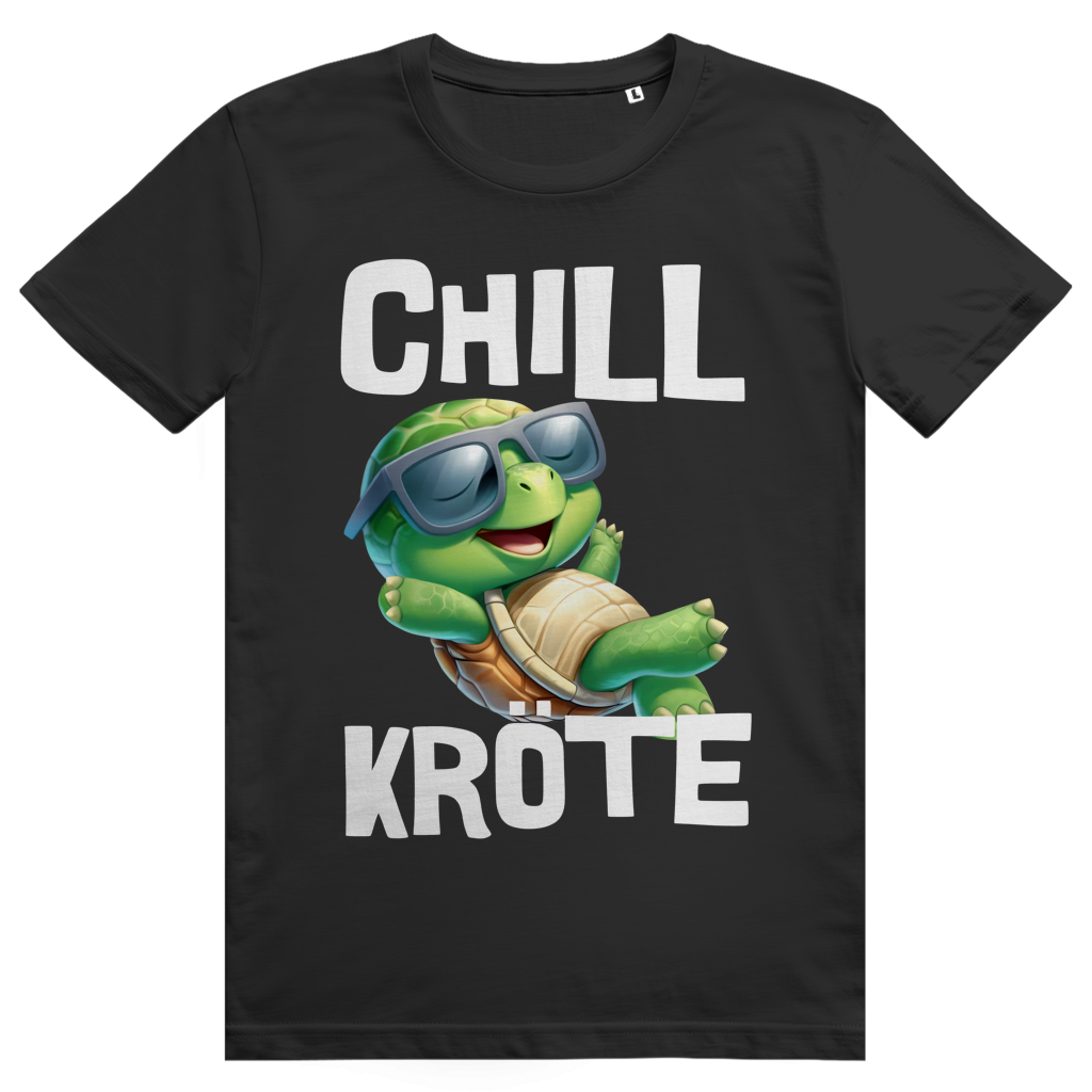 Chill Kröte - Lustiges Chill Statement - Premium Bio Unisex T-Shirt