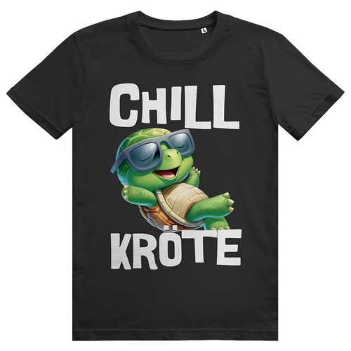 Chill Kröte - Lustiges Chill Statement - Premium Bio Unisex T-Shirt