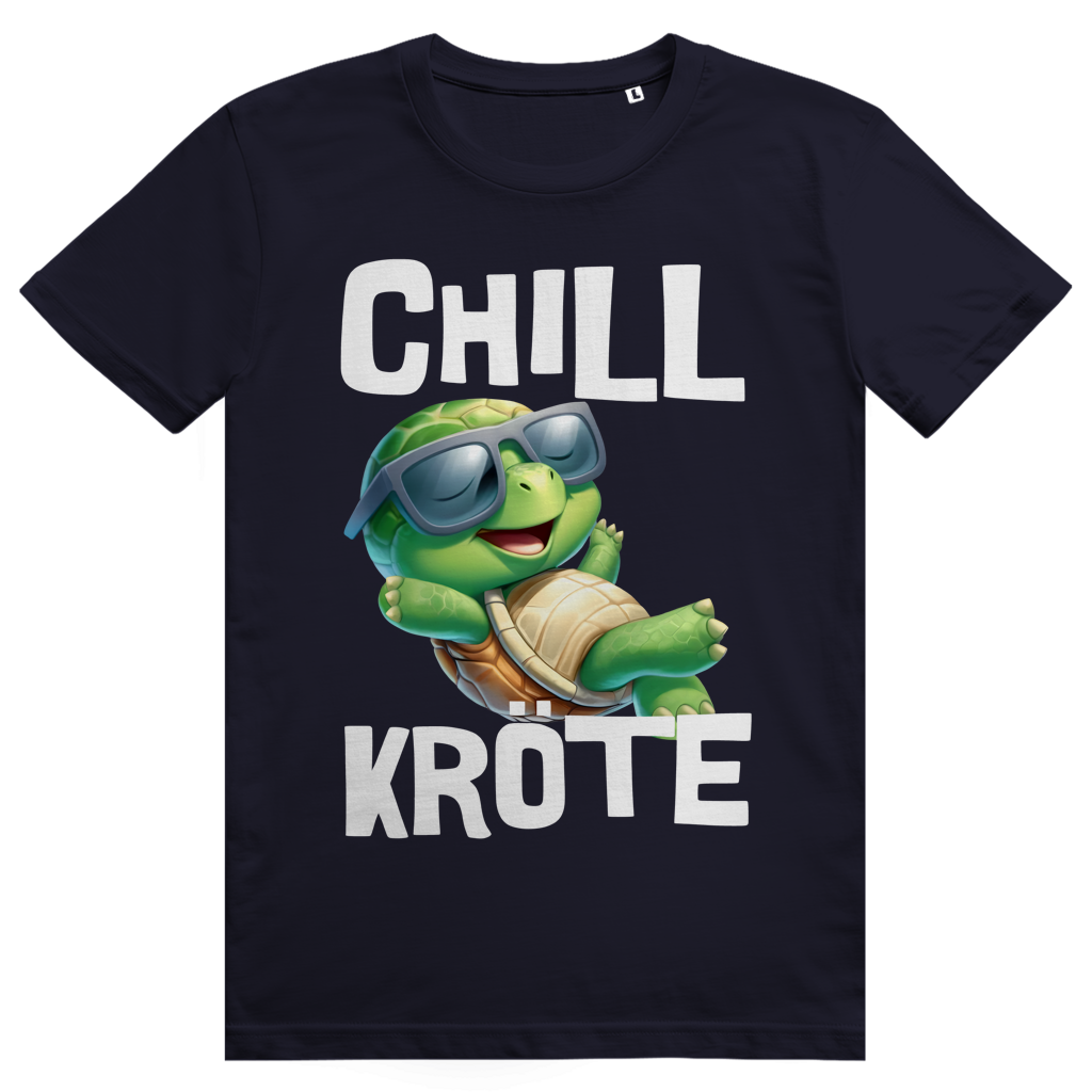 Chill Kröte - Lustiges Chill Statement - Premium Bio Unisex T-Shirt