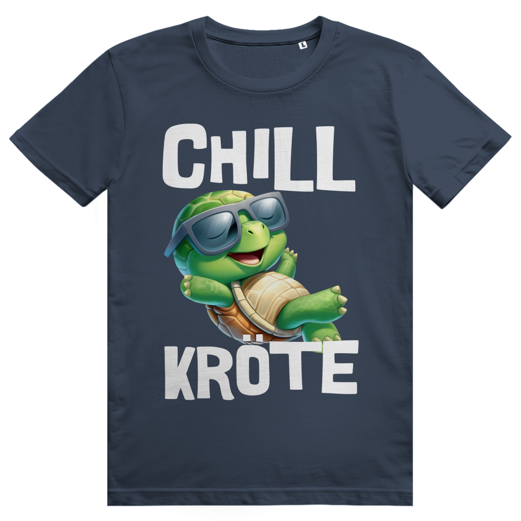 Chill Kröte - Lustiges Chill Statement - Premium Bio Unisex T-Shirt