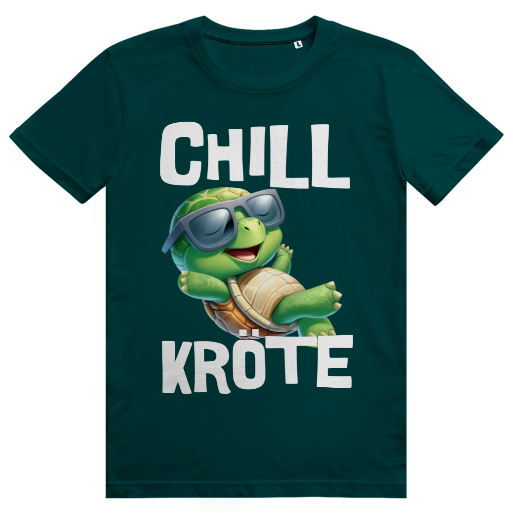 Chill Kröte - Lustiges Chill Statement - Premium Bio Unisex T-Shirt