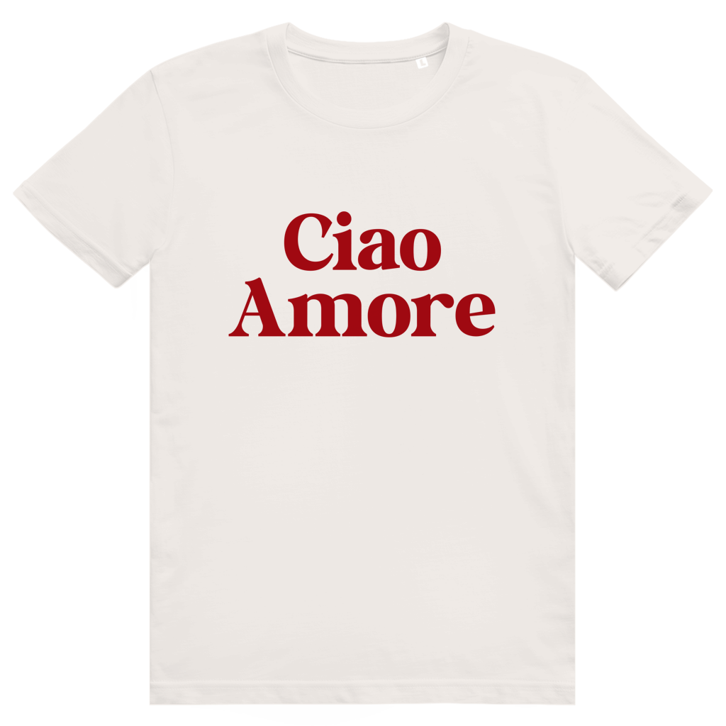 Ciao Amore - Aperol Spritz Italien Vibes - Premium Bio Unisex T-Shirt