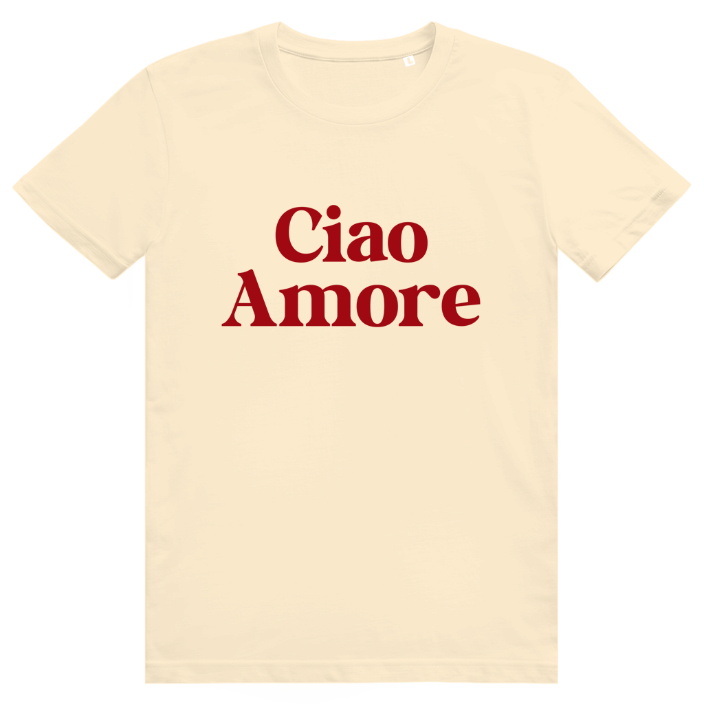 Ciao Amore - Aperol Spritz Italien Vibes - Premium Bio Unisex T-Shirt