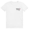 Partners in Wine - Lustiges Rosé Wein Wortspiel - Premium Bio Unisex T-Shirt