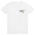 Partners in Wine - Lustiges Weißwein Wortspiel - Premium Bio Unisex T-Shirt