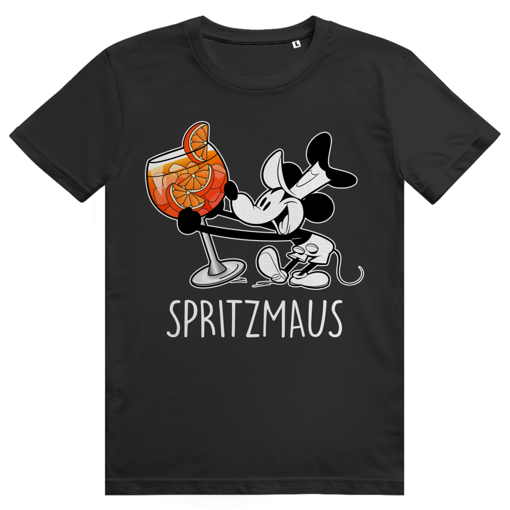 Spritzmaus - Aperol Spritz Mouse Cartoon Meme - Premium Bio Unisex T-Shirt