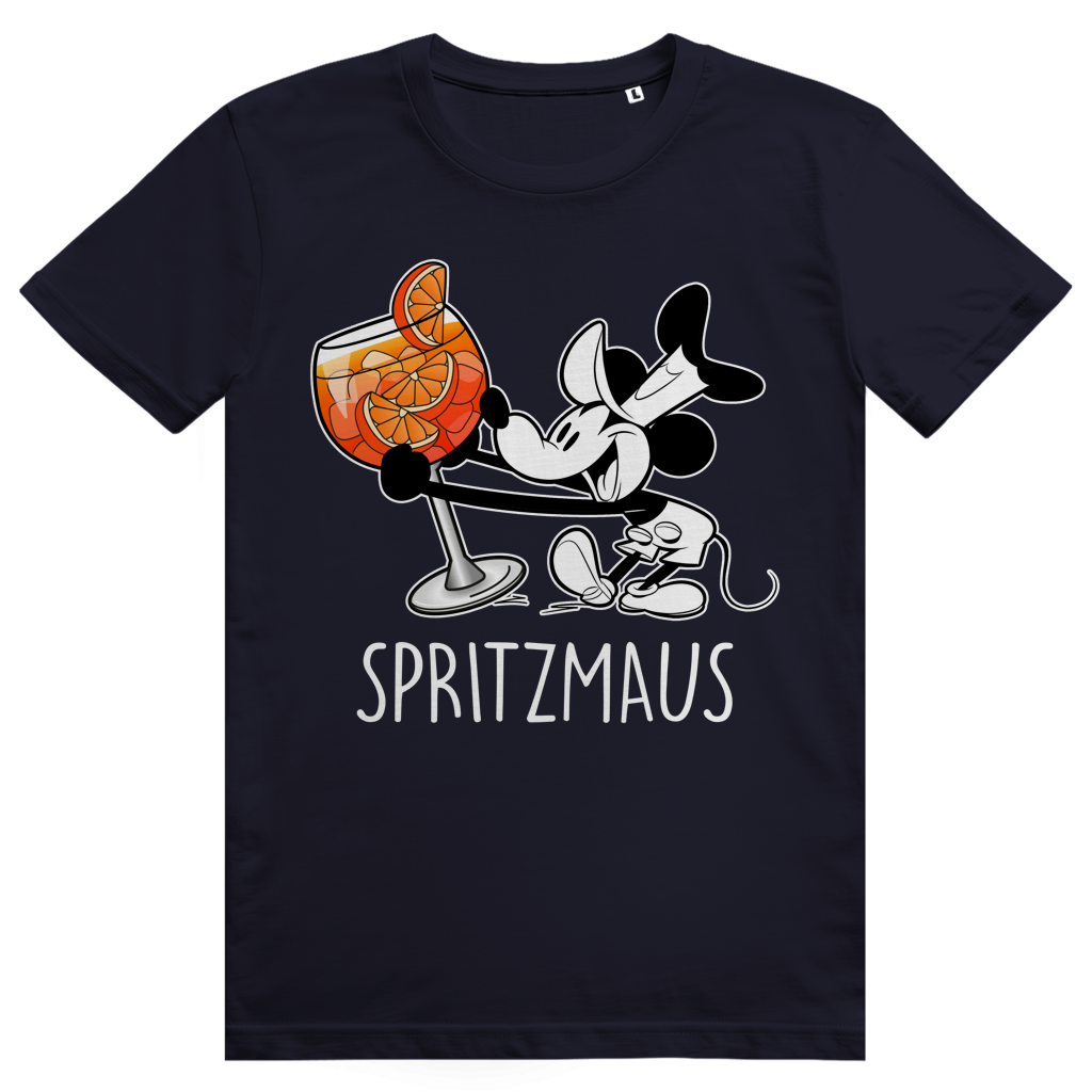 Spritzmaus - Aperol Spritz Mouse Cartoon Meme - Premium Bio Unisex T-Shirt
