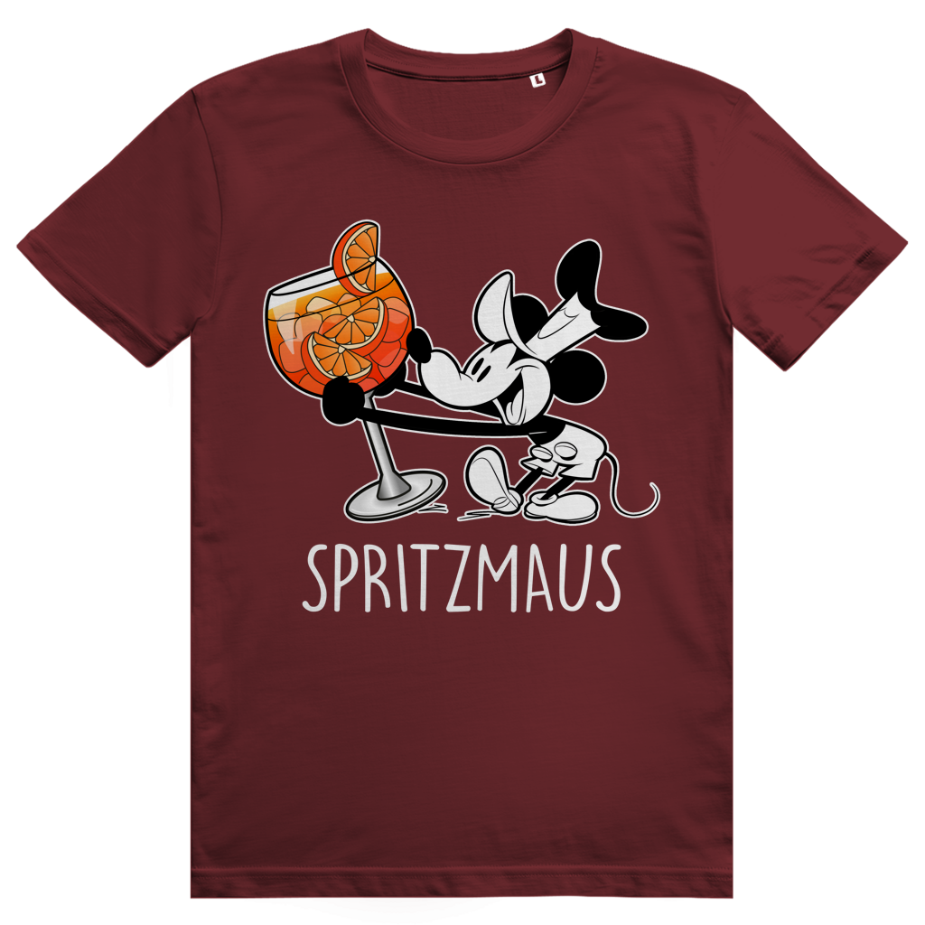 Spritzmaus - Aperol Spritz Mouse Cartoon Meme - Premium Bio Unisex T-Shirt