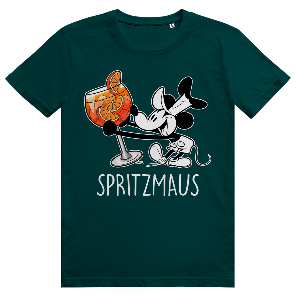 Spritzmaus - Aperol Spritz Mouse Cartoon Meme - Premium Bio Unisex T-Shirt