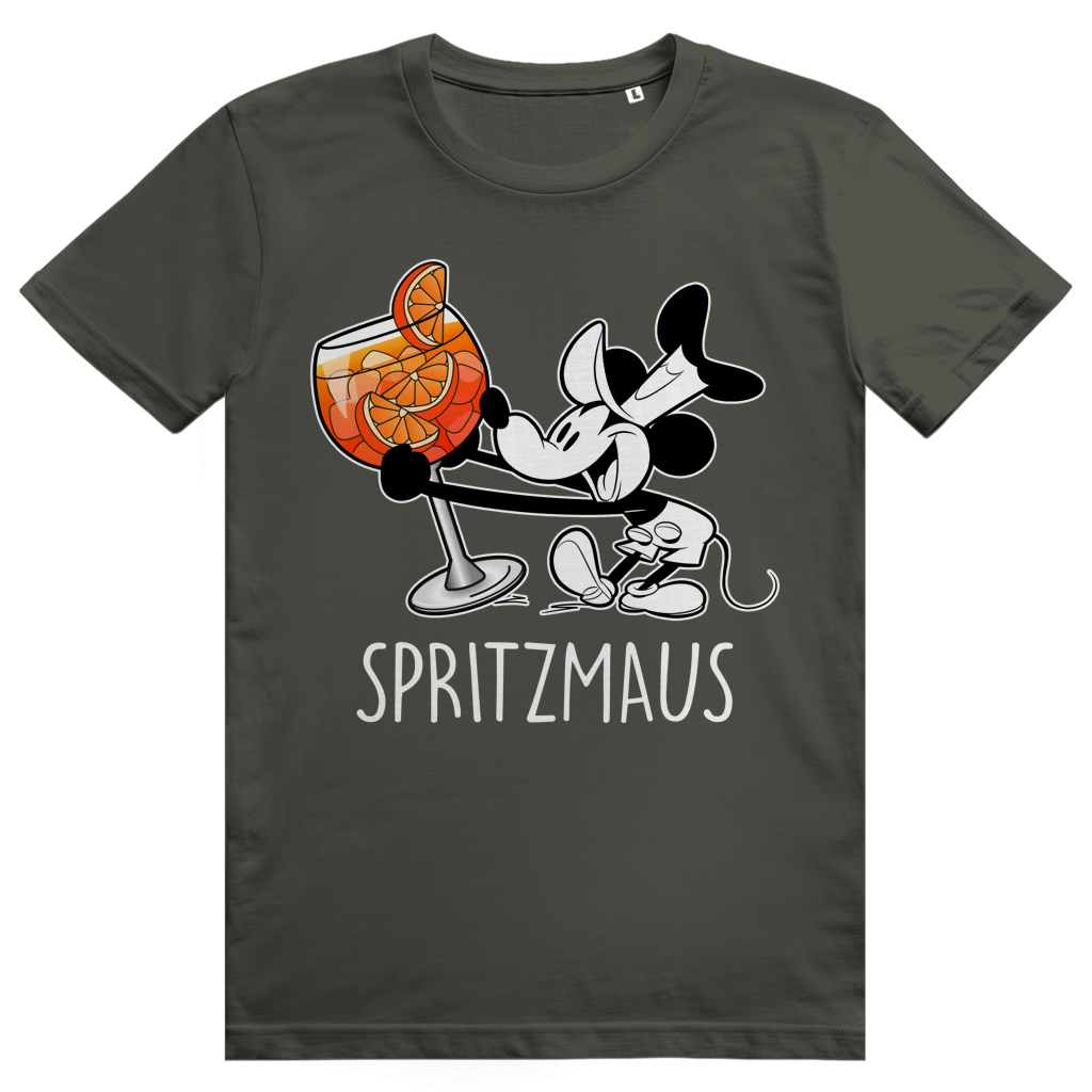 Spritzmaus - Aperol Spritz Mouse Cartoon Meme - Premium Bio Unisex T-Shirt