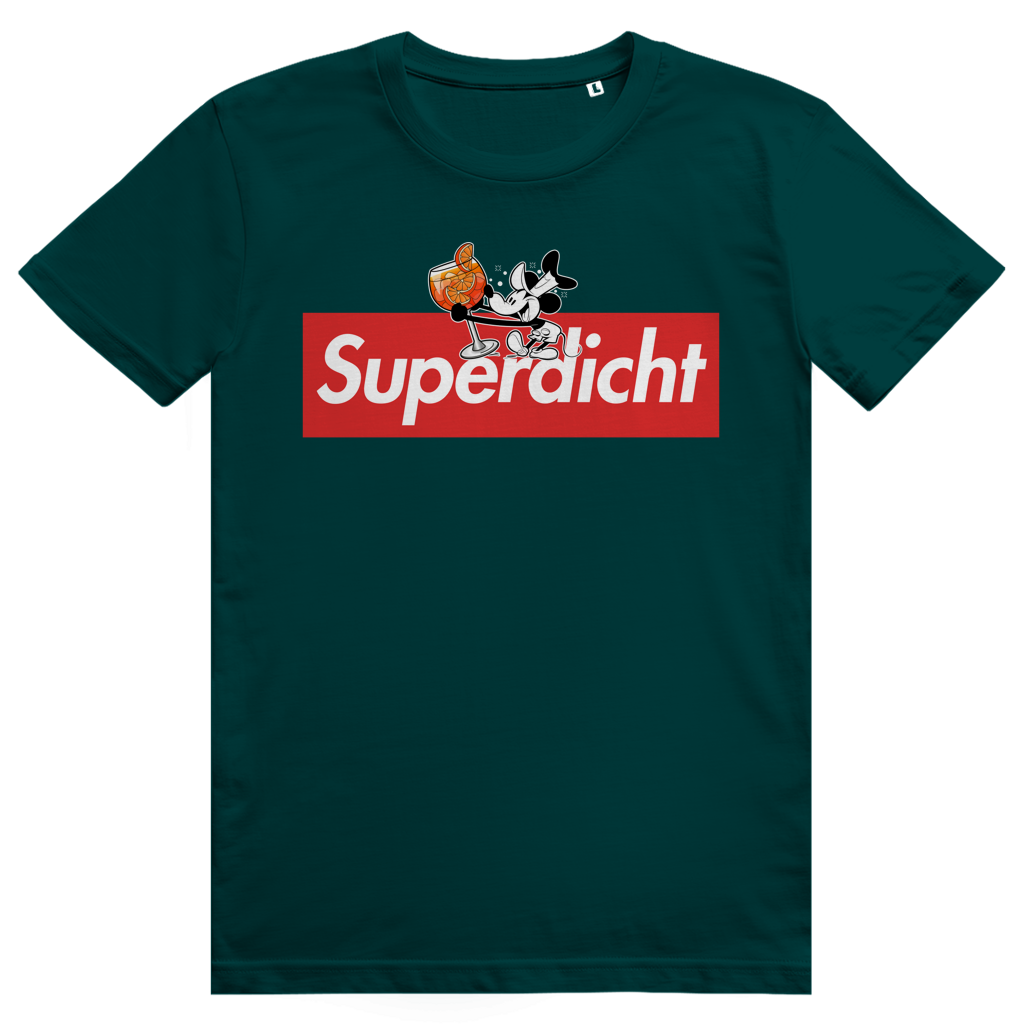 Superdicht - Aperol Spritz Mouse Meme - Premium Bio Unisex T-Shirt