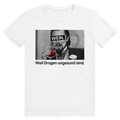 Rotwein weil Drogen ungesund sind - Frecher Wein Spruch - Premium Bio Unisex T-Shirt