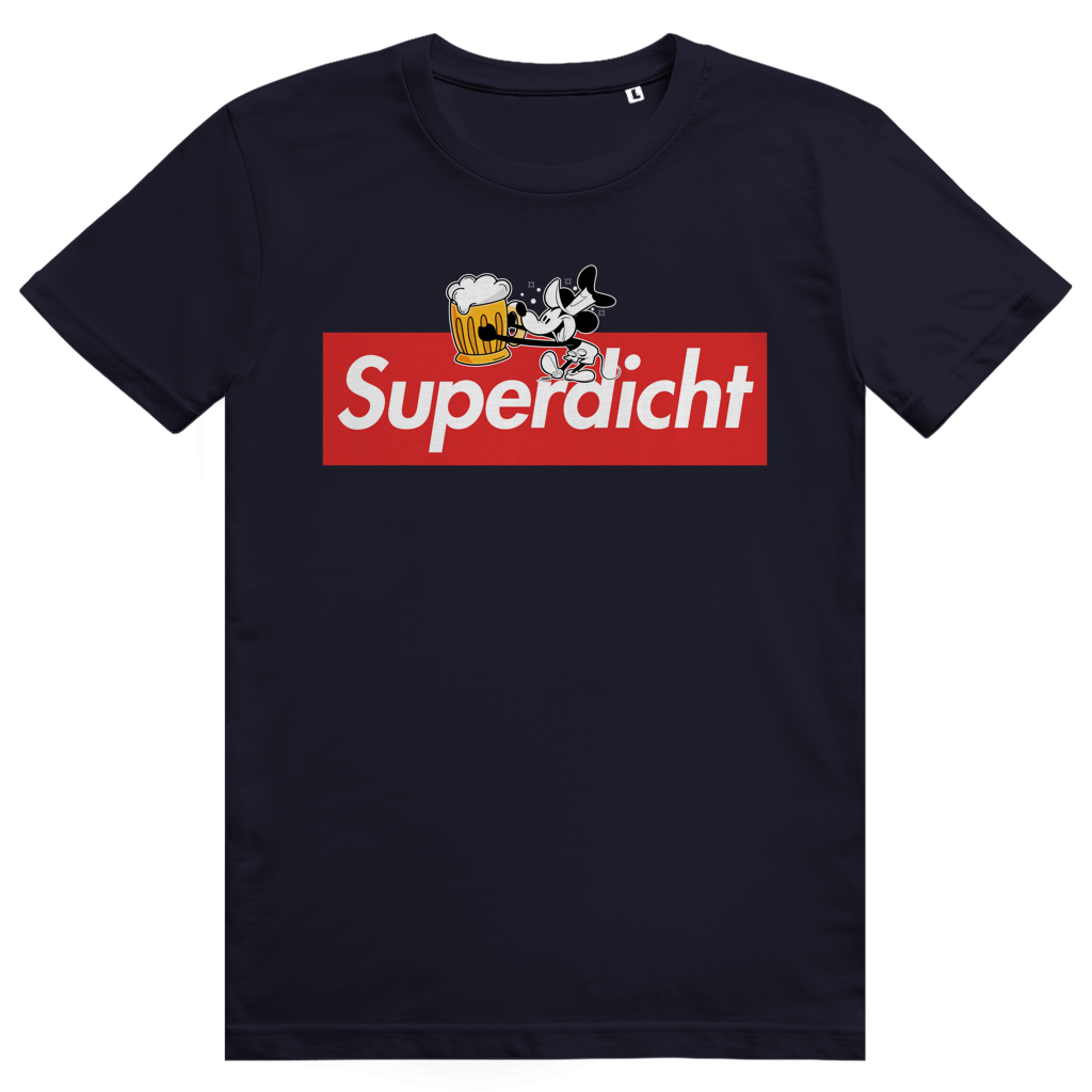 Superdicht - Lustiges Bier Mouse Meme - Premium Bio Unisex T-Shirt