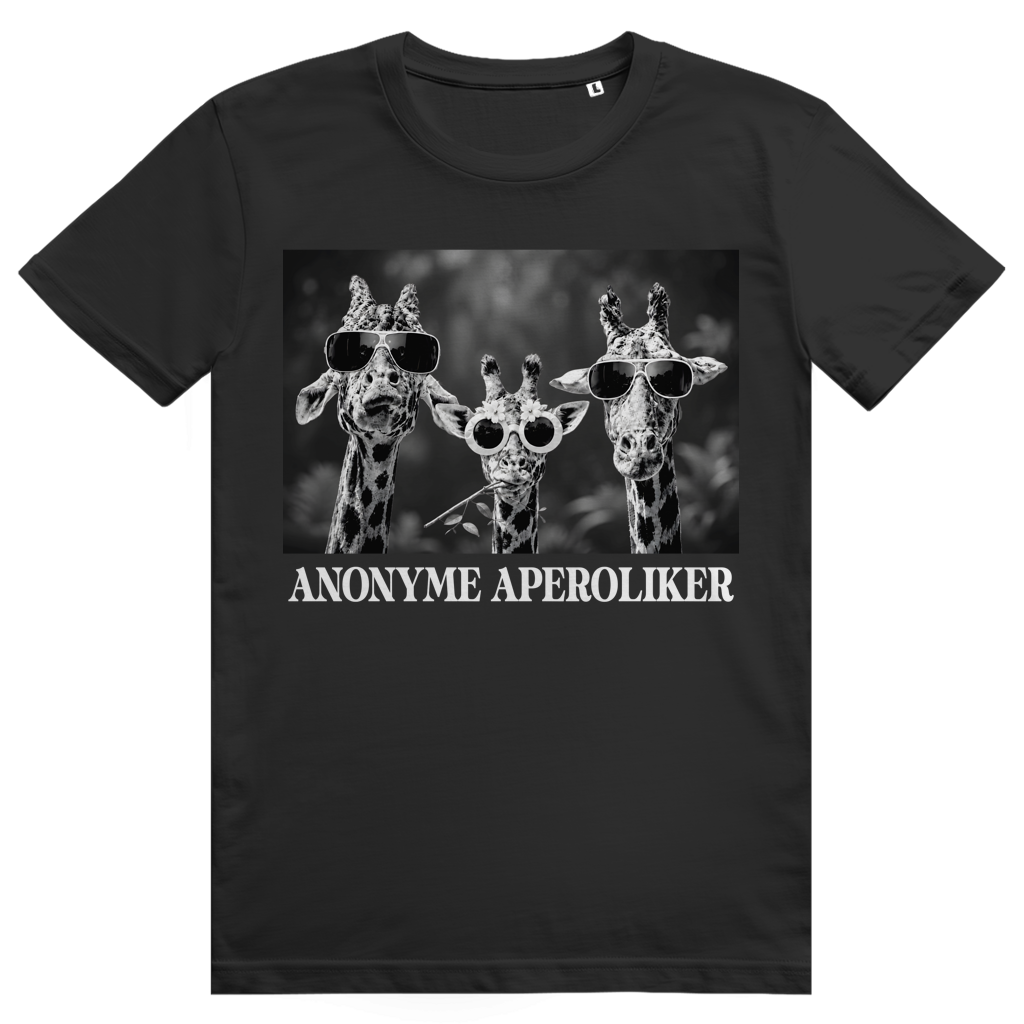 Anonyme Aperoliker - Aperol Spritz Giraffen Meme - Premium Bio Unisex T-Shirt
