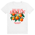 They See Me Aperollin - Aperol Spritz Italiano Orangen Print - Premium Bio Unisex T-Shirt