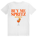Buy Me Spritz Or Leave - Aperol Spritz Streetwear Print - Premium Bio Unisex (Rückendruck) T-Shirt