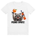 Pedro Spritz - Aperol Spritz Pedro Waschbär Klassiker - Premium Bio Unisex T-Shirt