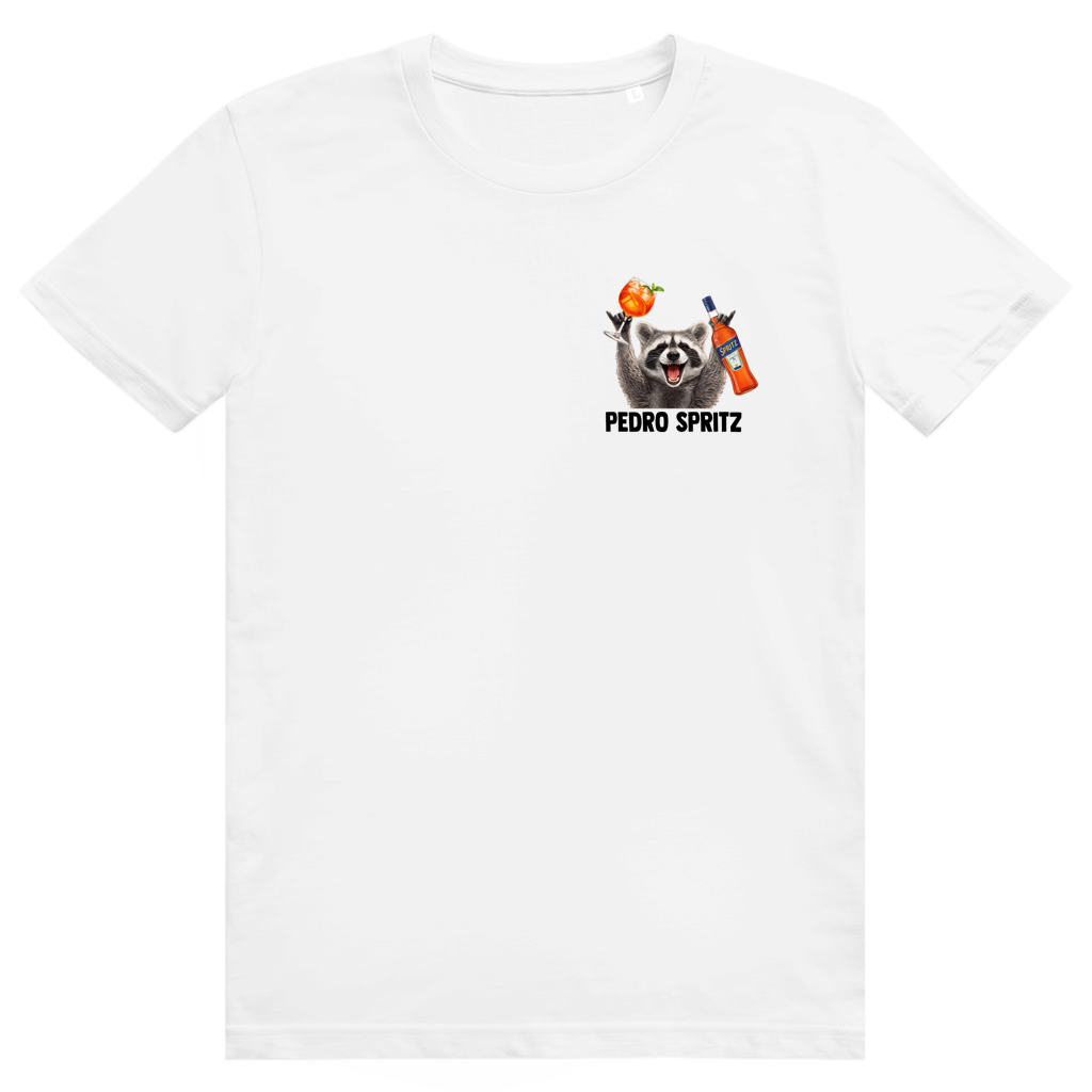 Pedro Spritz - Aperol Spritz Pedro Pocket Print - Premium Bio Unisex T-Shirt
