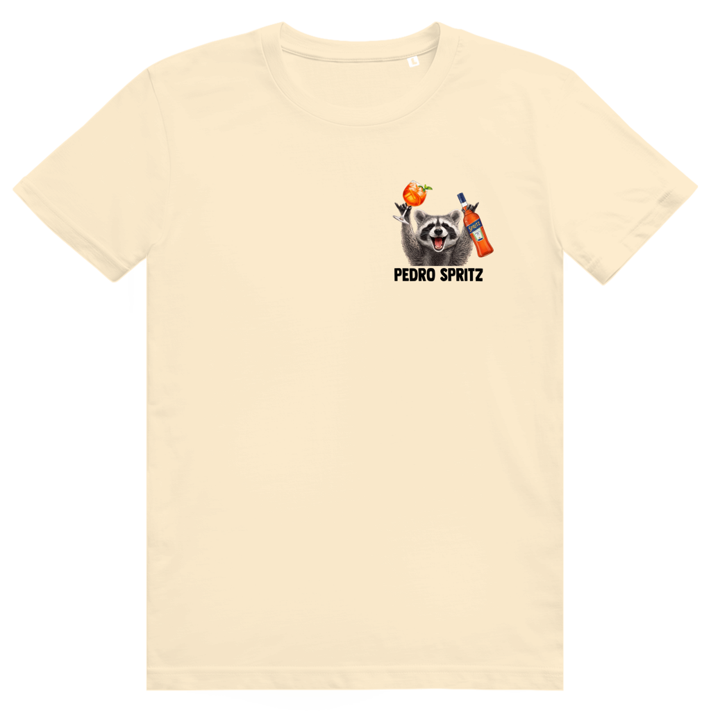 Pedro Spritz - Aperol Spritz Pedro Pocket Print - Premium Bio Unisex T-Shirt