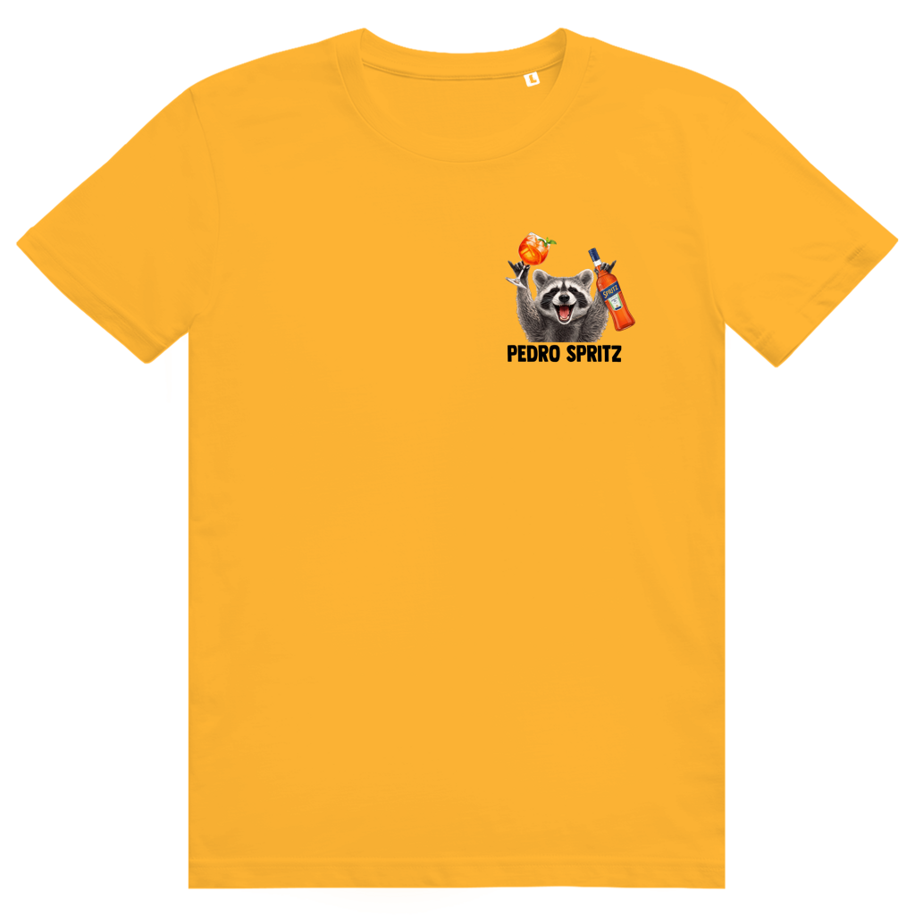 Pedro Spritz - Aperol Spritz Pedro Pocket Print - Premium Bio Unisex T-Shirt