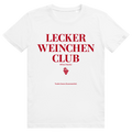 Lecker Weinchen Club Member - Lustige Weinliebhaber - Premium Bio Unisex T-Shirt