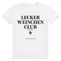 Lecker Weinchen Club Member - Lustige Weinliebhaber - Premium Bio Unisex T-Shirt