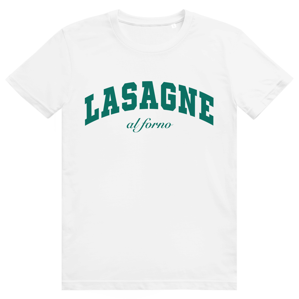 Lasagne al Forno - Italienisches Dolce Vita Statement - Premium Bio Unisex T-Shirt
