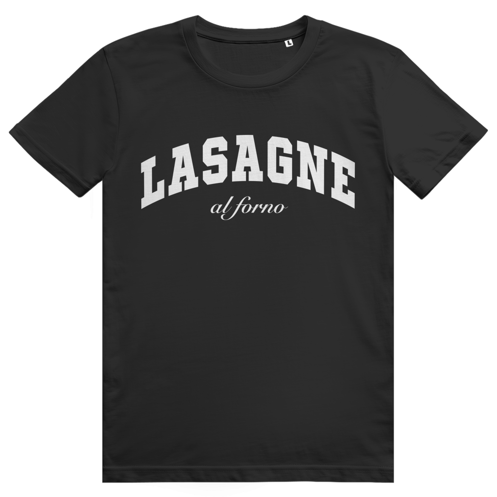 Lasagne al Forno - Italienisches Dolce Vita Statement - Premium Bio Unisex T-Shirt