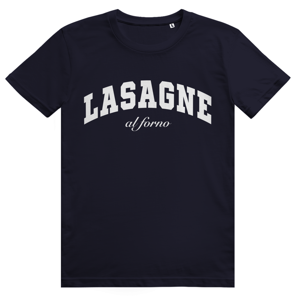 Lasagne al Forno - Italienisches Dolce Vita Statement - Premium Bio Unisex T-Shirt