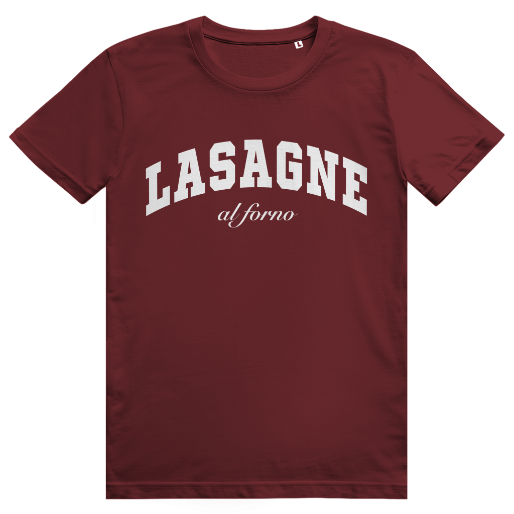 Lasagne al Forno - Italienisches Dolce Vita Statement - Premium Bio Unisex T-Shirt