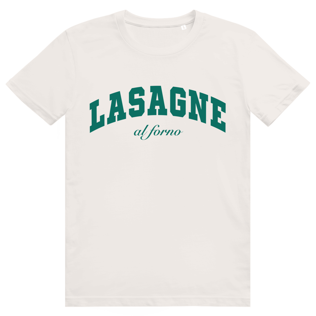 Lasagne al Forno - Italienisches Dolce Vita Statement - Premium Bio Unisex T-Shirt