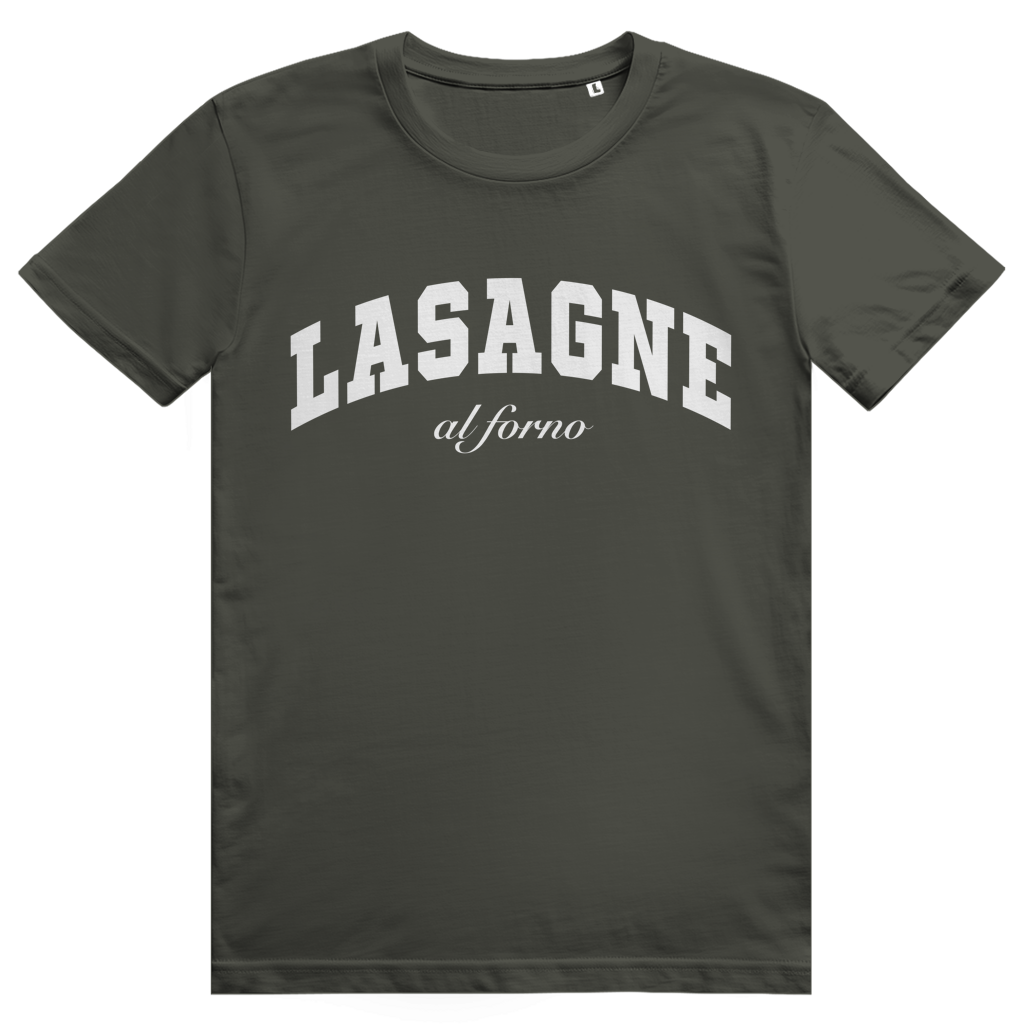 Lasagne al Forno - Italienisches Dolce Vita Statement - Premium Bio Unisex T-Shirt