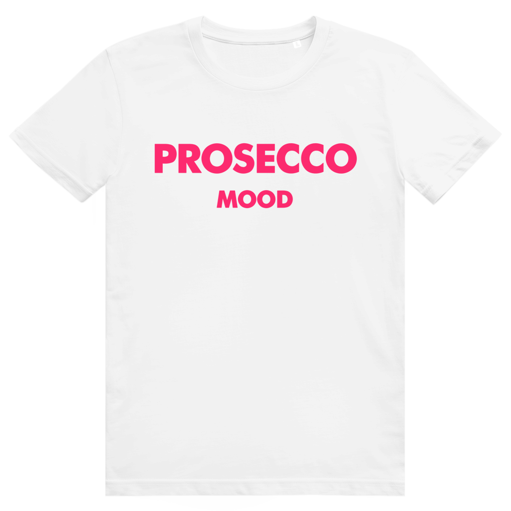 Prosecco Mood - Stylischer Prosecco Wein Print - Premium Bio Unisex T-Shirt