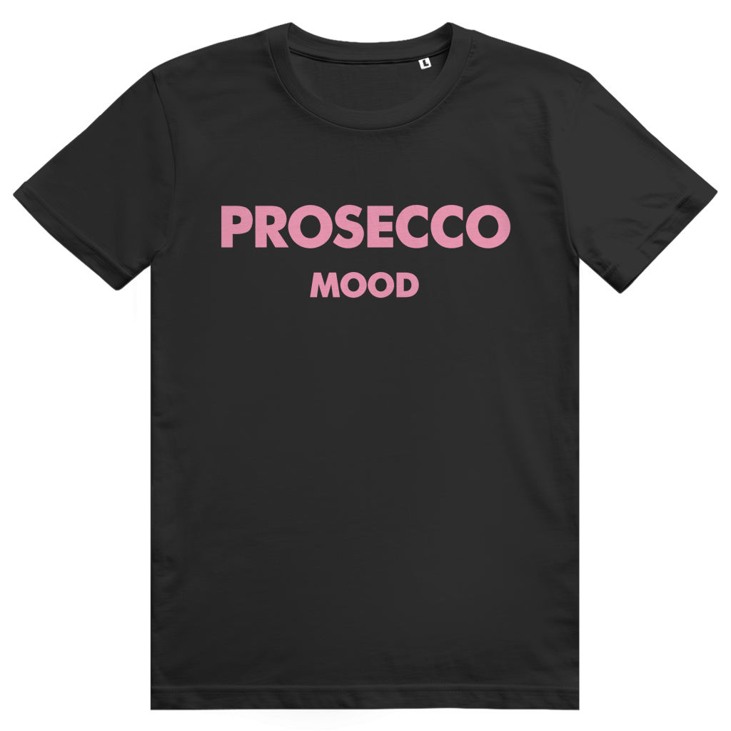 Prosecco Mood - Stylischer Prosecco Wein Print - Premium Bio Unisex T-Shirt