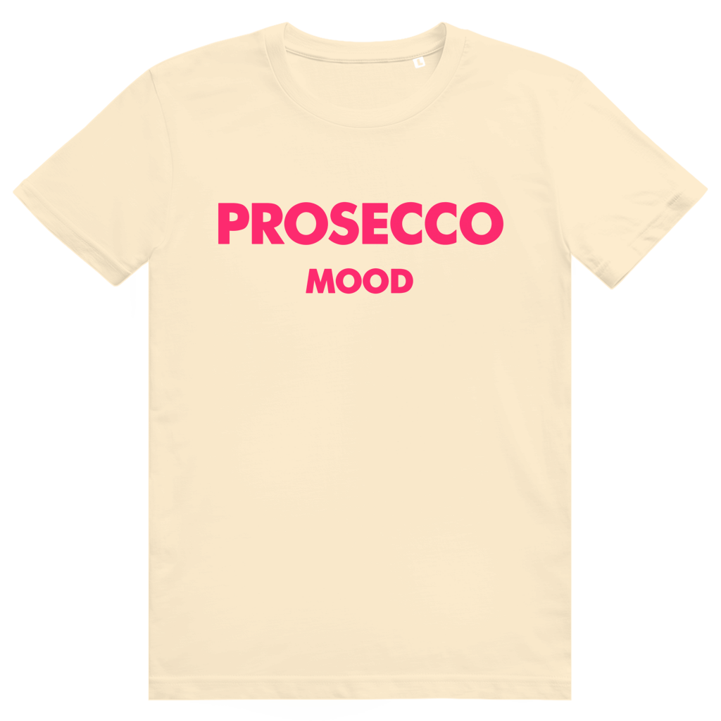 Prosecco Mood - Stylischer Prosecco Wein Print - Premium Bio Unisex T-Shirt
