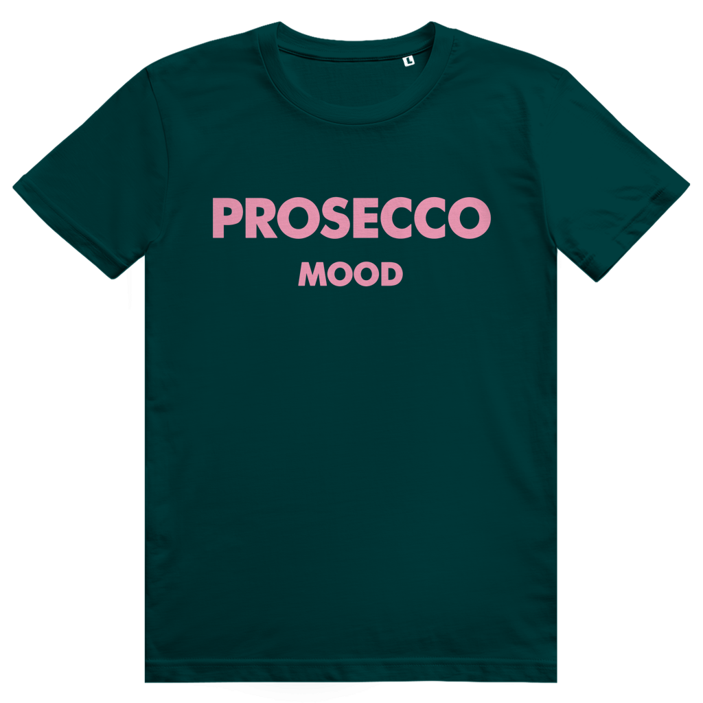 Prosecco Mood - Stylischer Prosecco Wein Print - Premium Bio Unisex T-Shirt