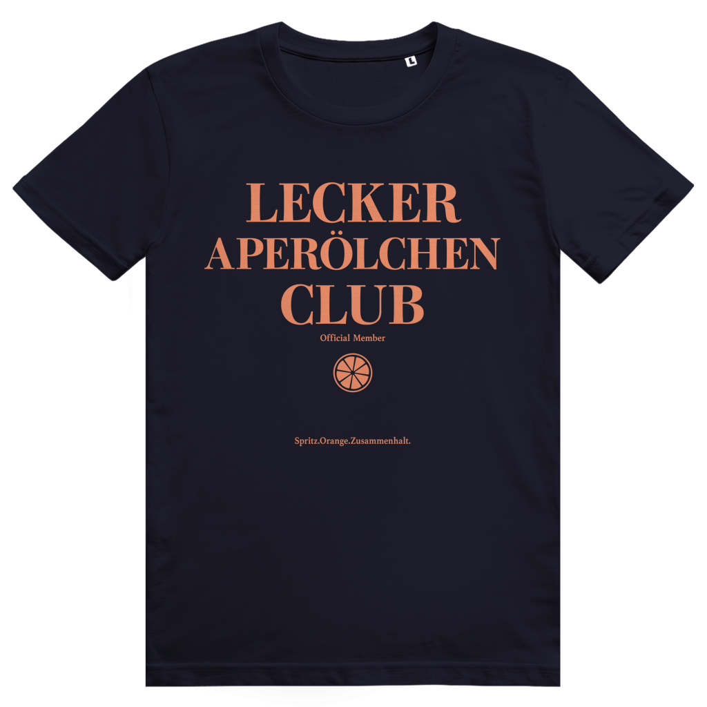 Lecker Aperölchen Club - Aperol Spritz Verein- Premium Bio Unisex T-Shirt