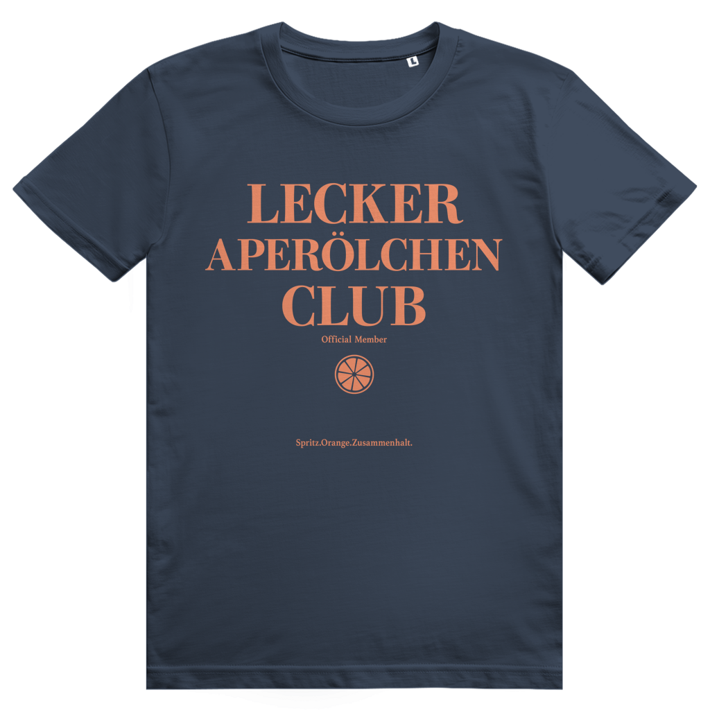 Lecker Aperölchen Club - Aperol Spritz Verein- Premium Bio Unisex T-Shirt