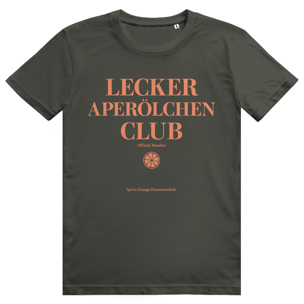 Lecker Aperölchen Club - Aperol Spritz Verein- Premium Bio Unisex T-Shirt