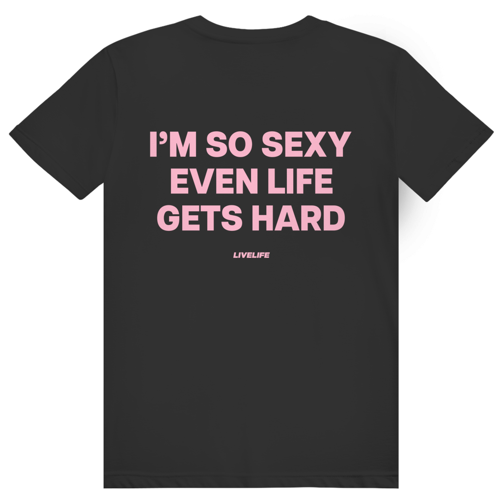 Im So Sexy - Selbstbewusstes Love Statement - Premium Bio Unisex (Rückendruck) T-Shirt