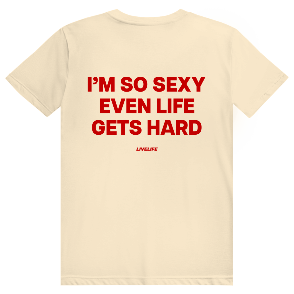 Im So Sexy - Selbstbewusstes Love Statement - Premium Bio Unisex (Rückendruck) T-Shirt