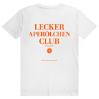 Lecker Aperölchen Club - Spritz Verein - Premium Bio Unisex (Rückendruck) T-Shirt