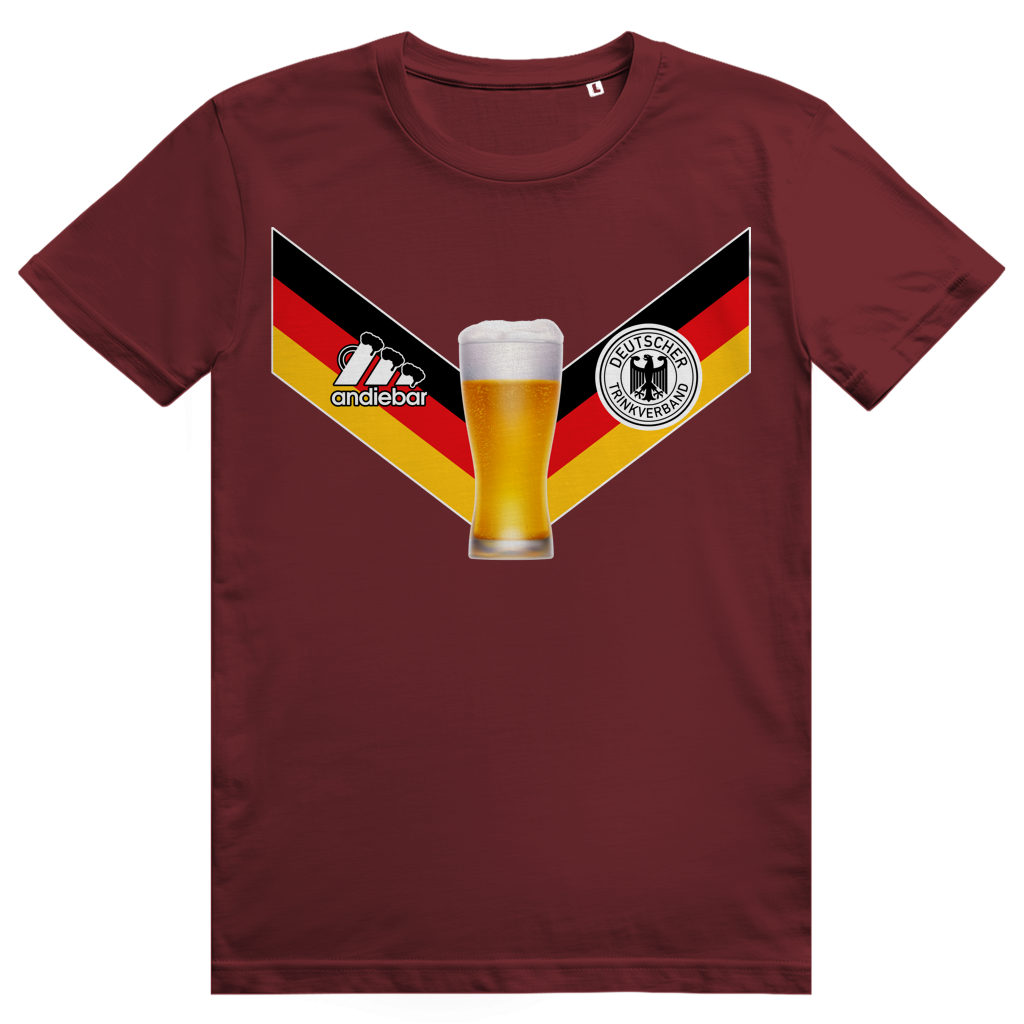Deutscher Trinkverband Trikot - Sauftrikot Deutschland Fußball - Premium Bio Unisex T-Shirt