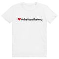 I Love Arbeitszeitbetrug - Lustiges Job Statement - Premium Bio Unisex T-Shirt