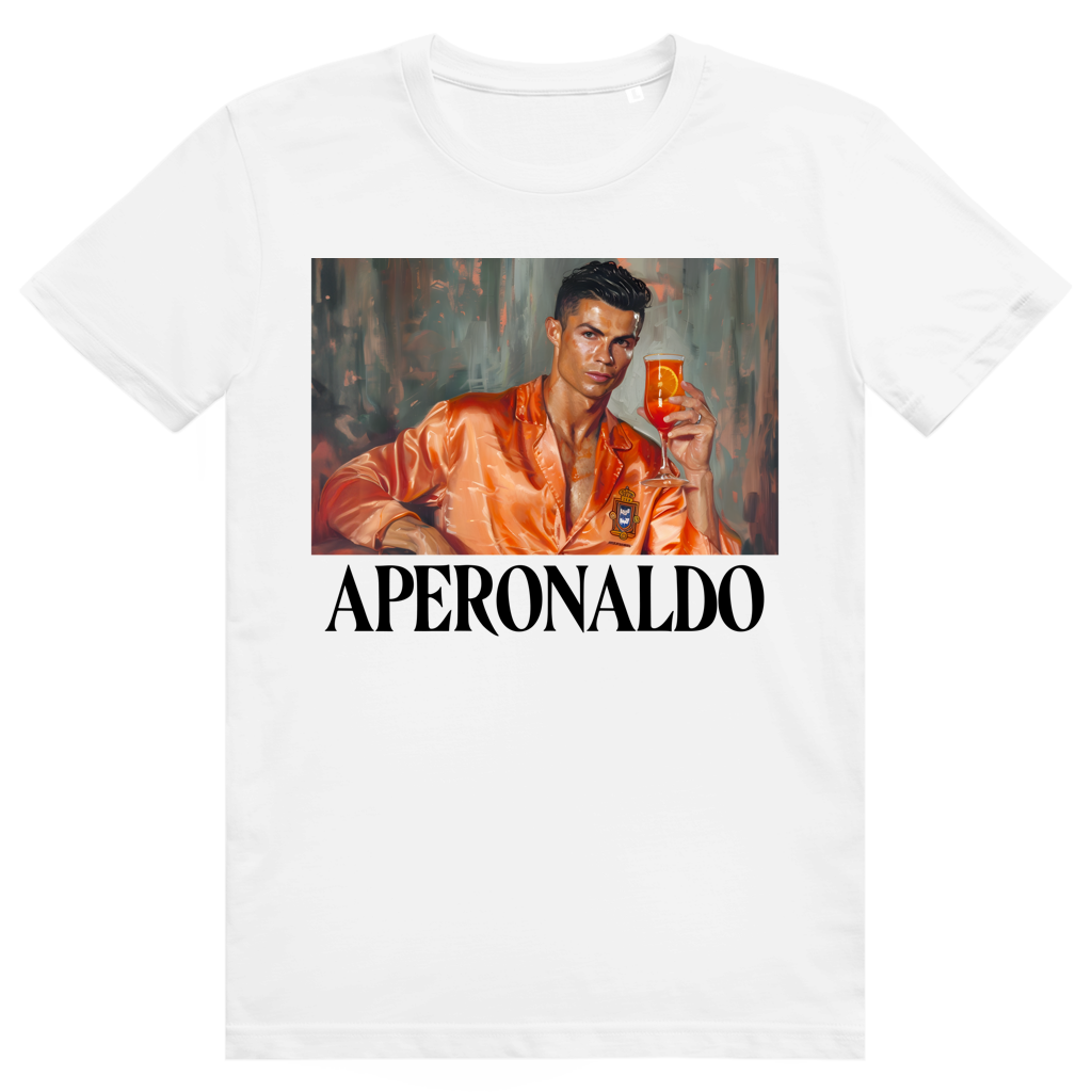 Aperonaldo - Aperol Spritz Fußball Meme - Premium Bio Unisex T-Shirt