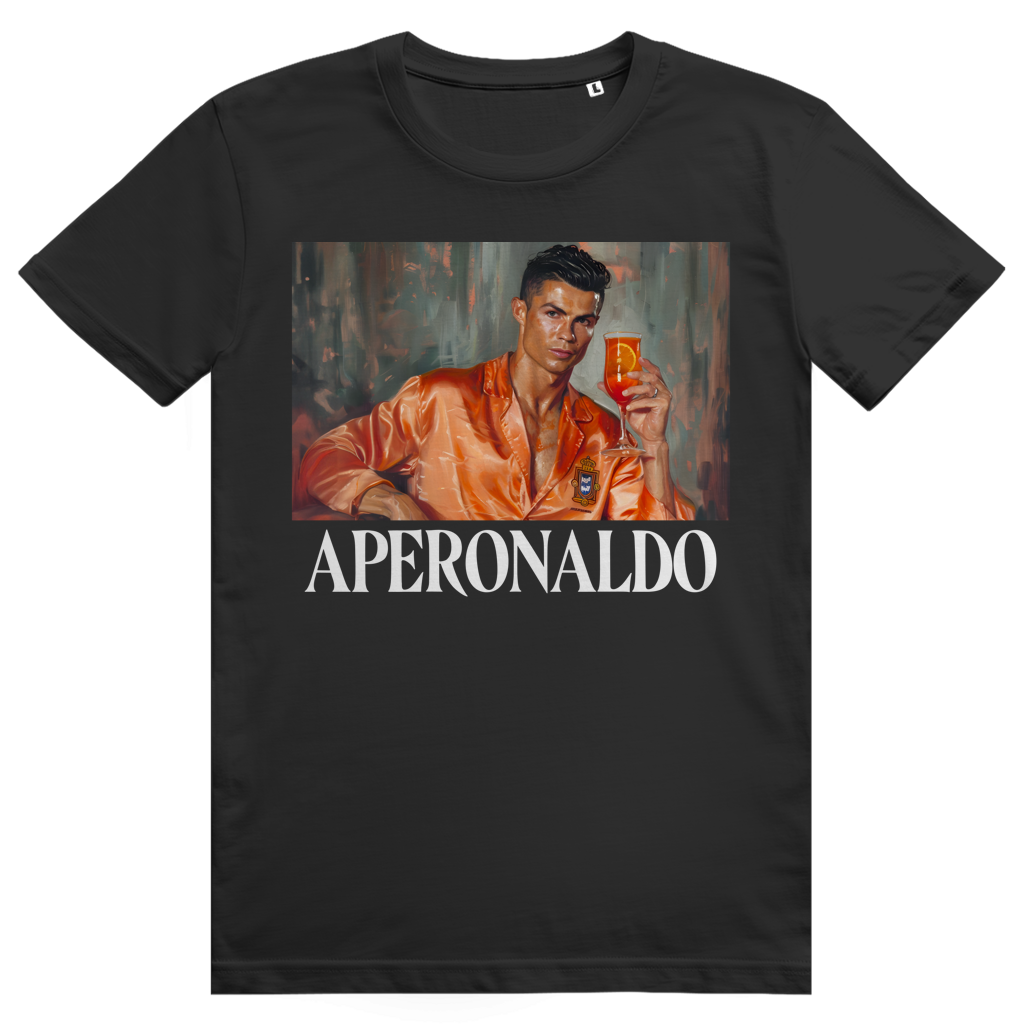 Aperonaldo - Aperol Spritz Fußball Meme - Premium Bio Unisex T-Shirt
