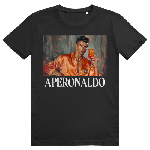 Aperonaldo - Aperol Spritz Fußball Meme - Premium Bio Unisex T-Shirt