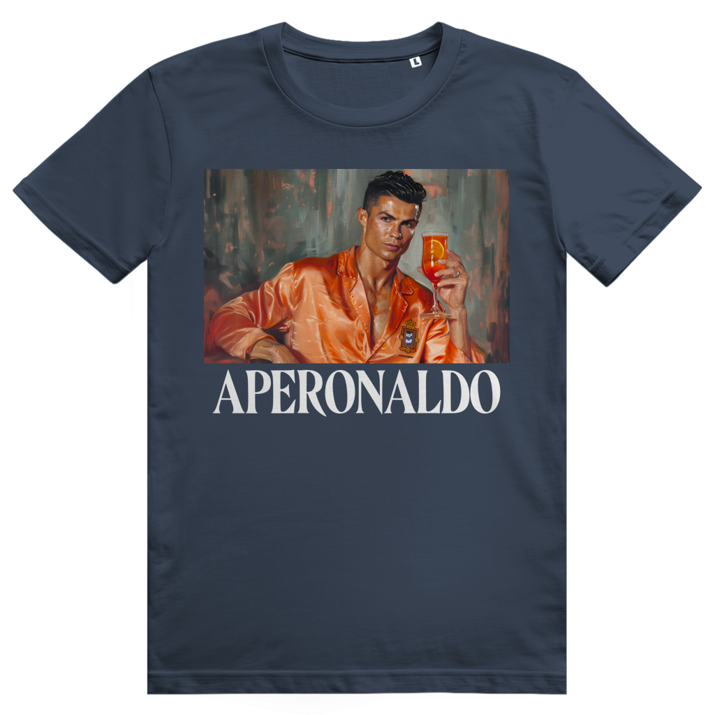 Aperonaldo - Aperol Spritz Fußball Meme - Premium Bio Unisex T-Shirt