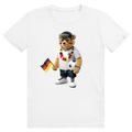 Deutschland Bär - Sauftrikot Deutschland Pocket Print - Premium Bio Unisex T-Shirt